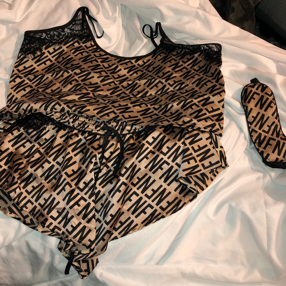 Fashion nova pajamas silk